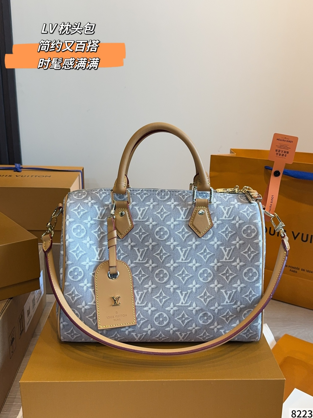 LV Luxury Monogram Handbag Monogram Canvas Travel Friendly Commute Ready